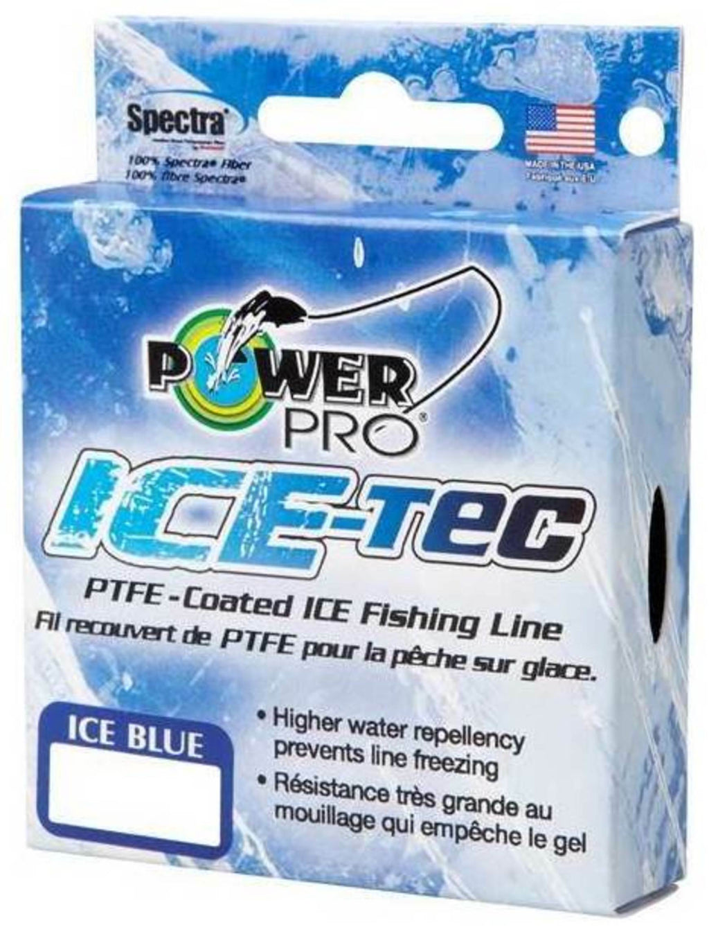 PowerPro Ice-Tec Braided Fishing Line 8lb
