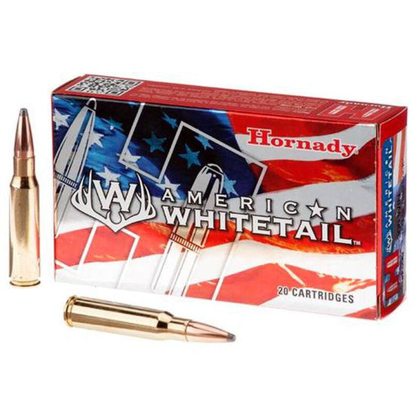Hornady American Whitetail Rifle Ammo 308 Win 165Gr Interlock 20 Rnd