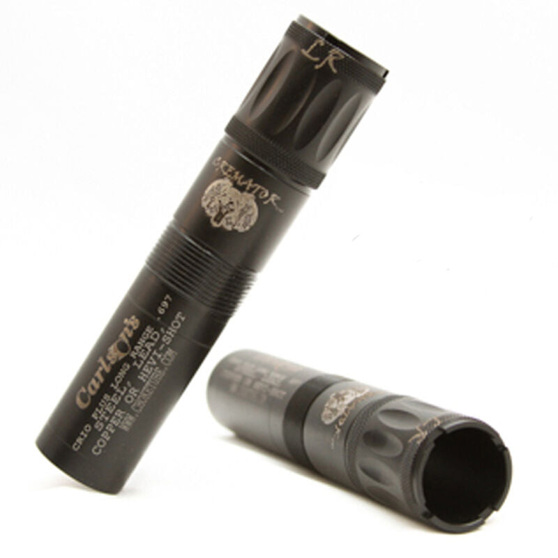 Carlson's 12 Gauge Cremator Extended Non-Ported Choke for Benelli Mobil Choke Stainless Steel