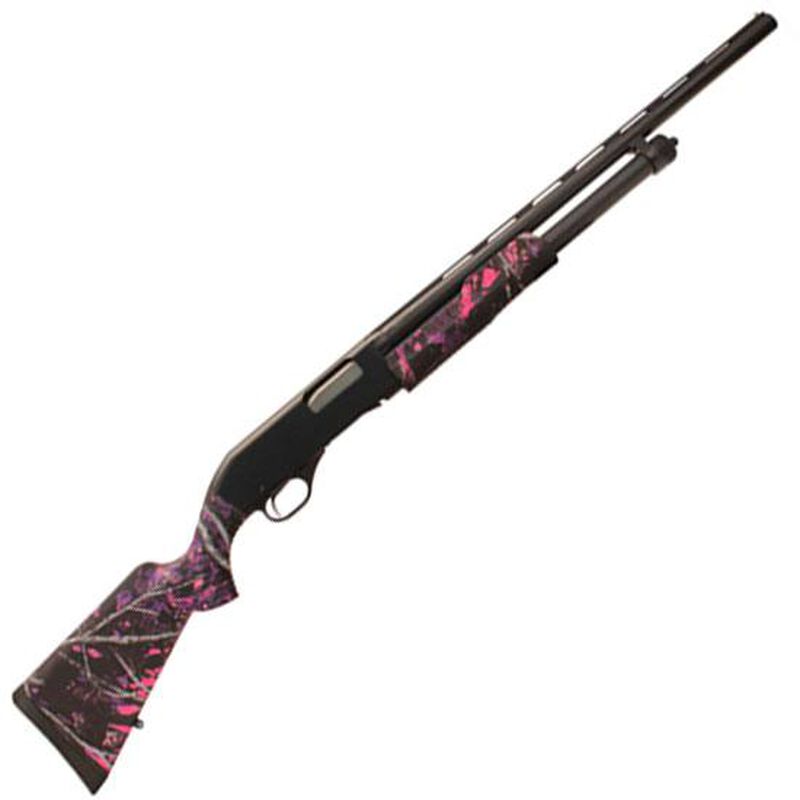 Savage Arms Stevens 320 Youth Pump Shotgun 20 Gauge 3" Chamber 26" Barrel Synthetic Stock Muddy Girl 22560