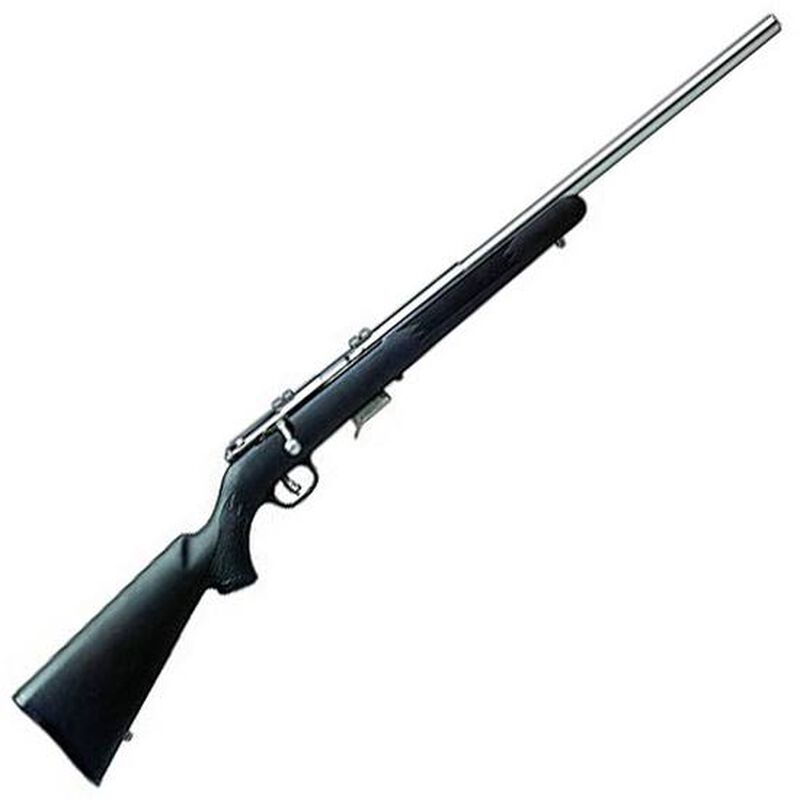 Savage Model 93R17-FVSS Bolt-Action Rimfire Rifle .17 HMR 21" Varmint Barrel Barrel 5 Rounds Black Synthetic Stock Heavy Stainless Steel