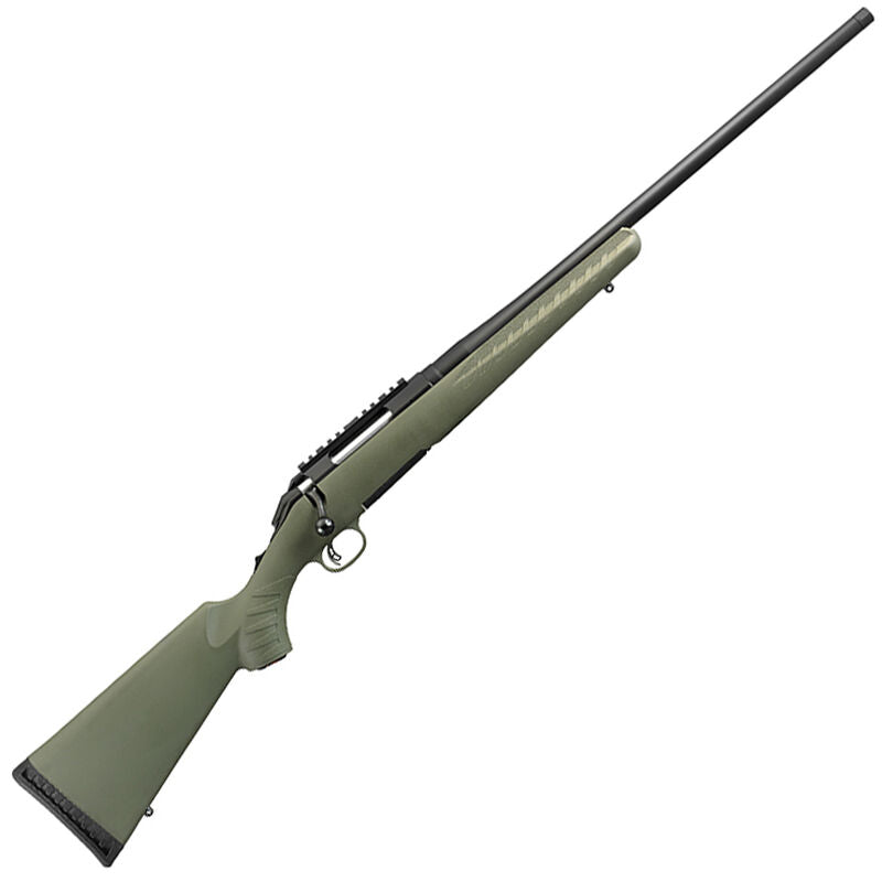 Ruger American Predator Bolt Action Rifle 6.5 Creedmor 22" Moss Green Barrel Black