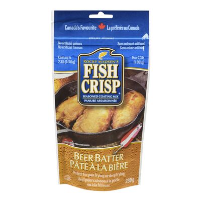 Fish Crisp Beer Batter Seasoned Coating Mix