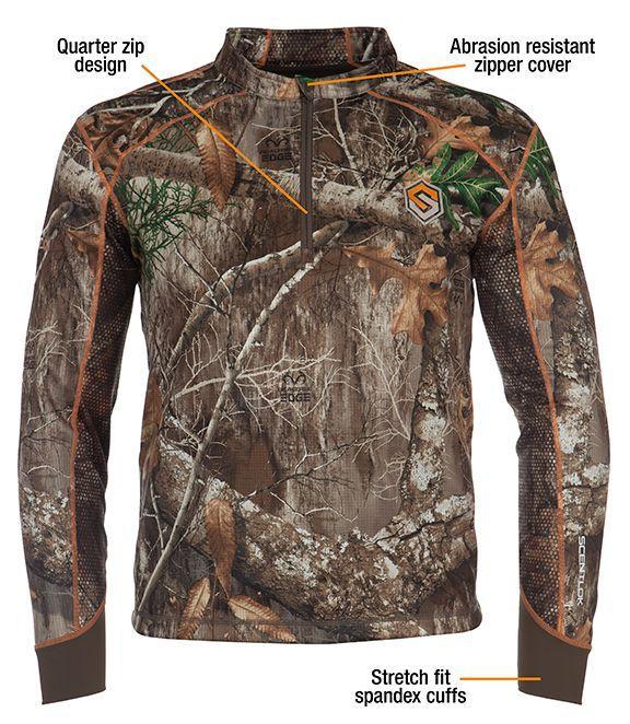 Savanna Aero Attack 1/4 Zip Shirt