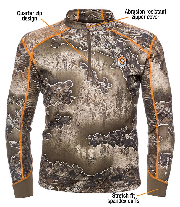 Savanna Aero Attack 1/4 Zip Shirt