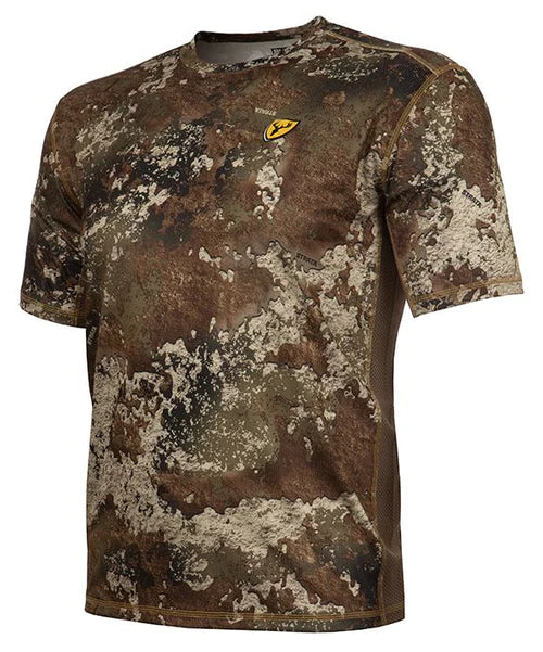 BLOCKER CAMO SHIELD TEE-MILITARY GREEN