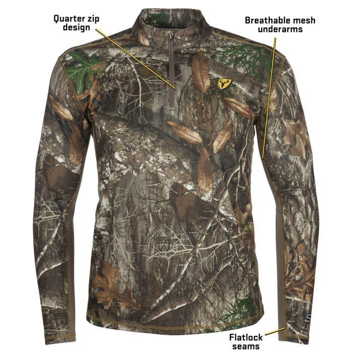 SHIELD SERIES ANGATEC 1/4 ZIP PERFORMANCE TEE