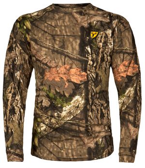 SHIELD SERIES FUSED COTTON L/S T- SHIRT