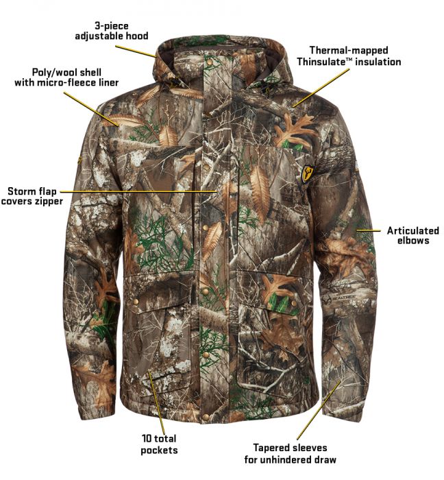 SCENTBLOCKER WHITETAIL PURSUIT INSULATED PARKA