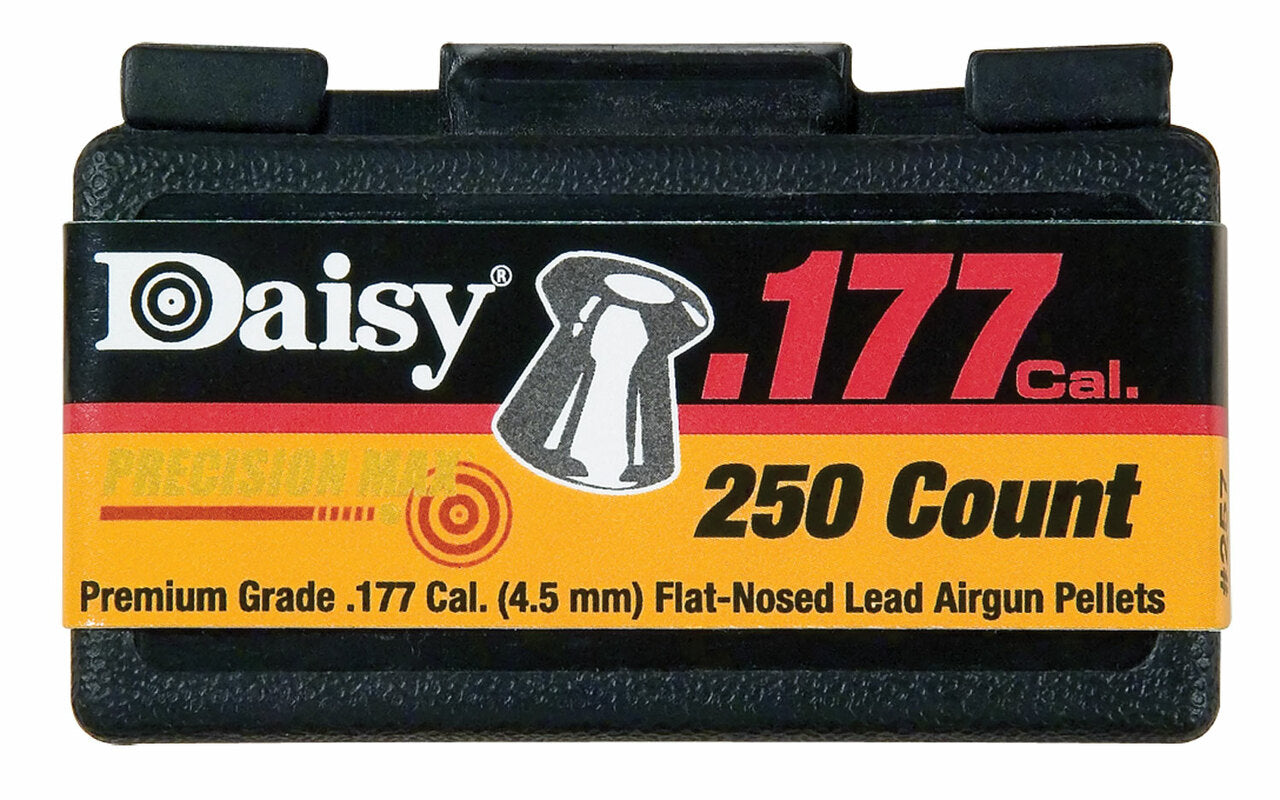 Daisy, Flat Pellets, .177 cal, Box, 250 Per Box
