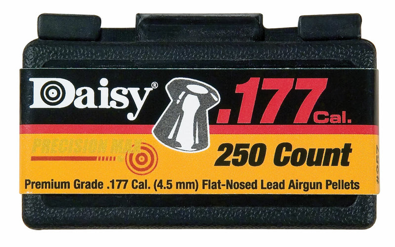 Daisy, Flat Pellets, .177 cal, Box, 250 Per Box