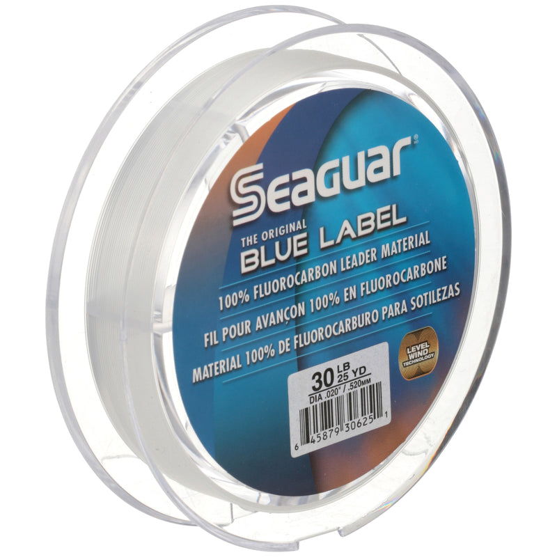 Seaguar Blue Label Fluorocarbon Leader Material 20lb 25yd
