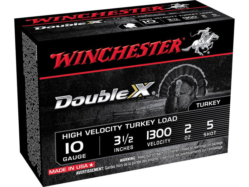 Winchester Double X Turkey Ammunition 10 Gauge 3-1/2" 2 oz