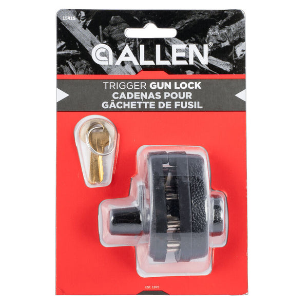 Allen Trigger Gun Lock, Keyed Black, CA Approved