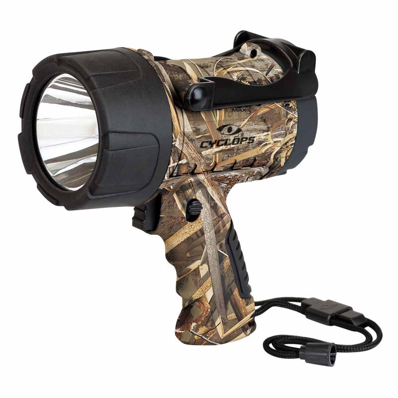 Cyclops 350 Lumen Handheld Waterproof Spotlight RealTree MAX 5 Camo