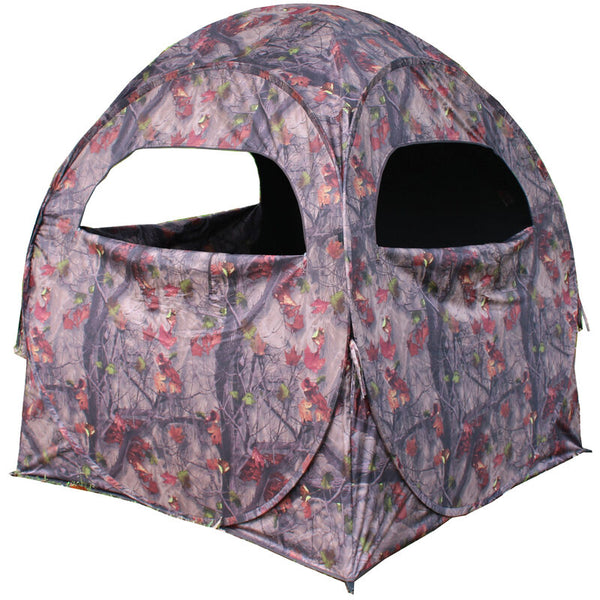 HME Two Person Spring Steel Pop Up Blind 58x58x57 Poly Fabric