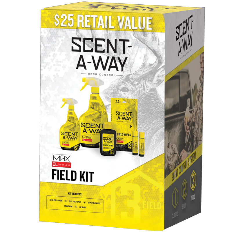 Hunters Specialties Scent-A-Way MAX Field Kit Scent Control System
