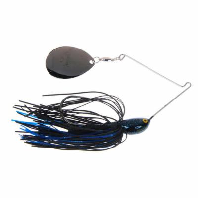 Strike King Midnight Special Rattlin 7/16 Oz Spinnerbait Black - Frsh Water Wire Baits