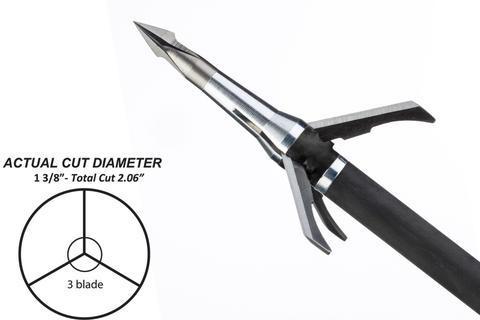 GRIM REAPER PRO SERIES MECHANICAL BROADHEAD 4 PK