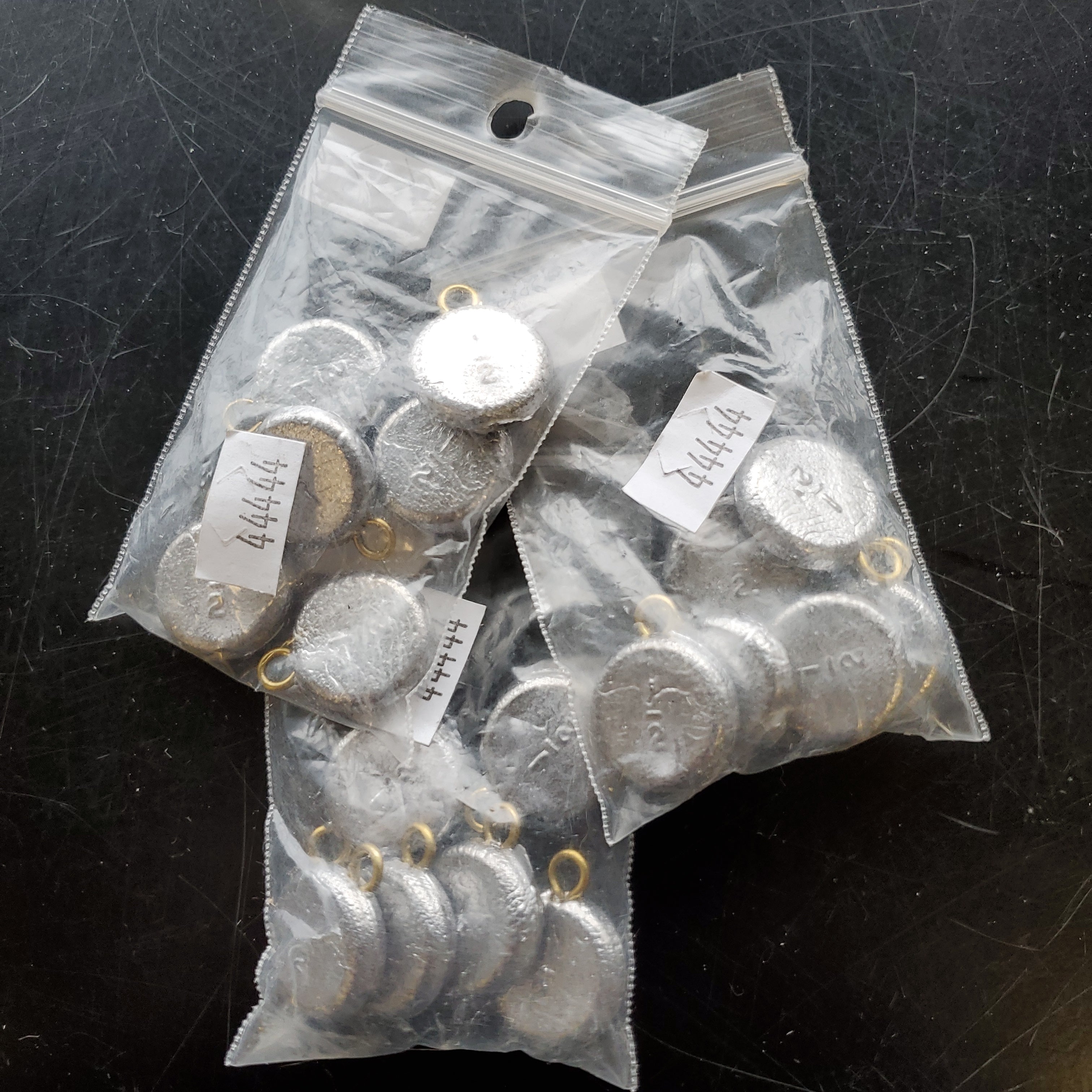 Decoy weights 1/2oz  six pack
