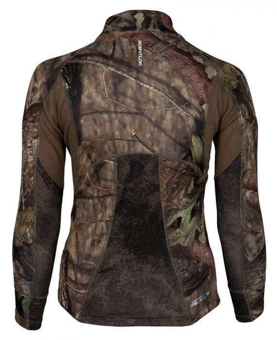 Womens BaseSlayer AMP Midweight 1/4 Zip Top