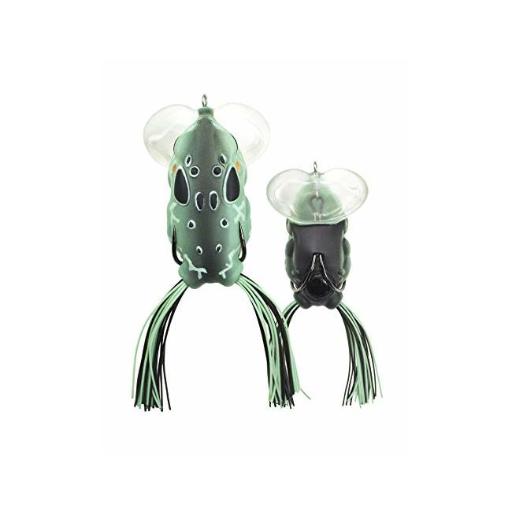 Lunkerhunt YPAF02 2- Yappa Frog- Floating- 1-4 oz- Leopard