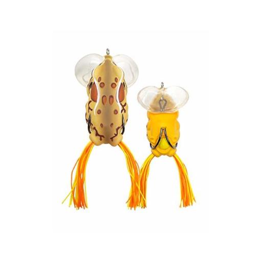 Lunkerhunt YPAF02 2- Yappa Frog- Floating- 1-4 oz- Leopard