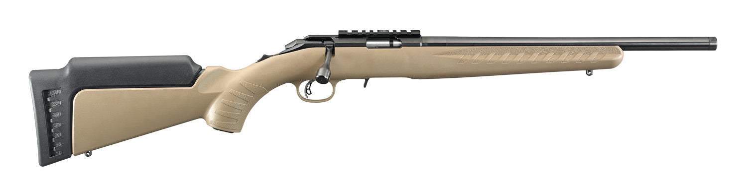 RUGER AMERICAN RIMFIRE 22LR 16.1" BARREL TAN