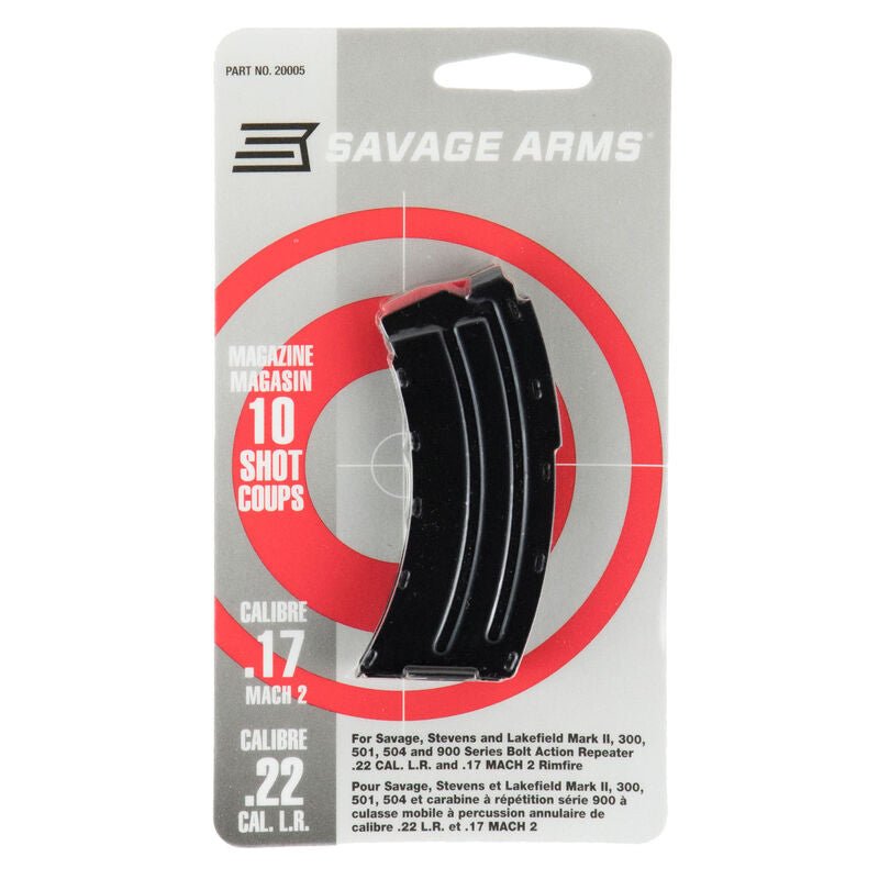 Savage 20005 Mark II Series Rimfire Magazine 22LR Blue 10Rd