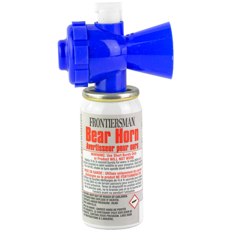 Sabre Frontiersman Bear Horn with On/Off Locking Top to Prevent Accidental Deployment