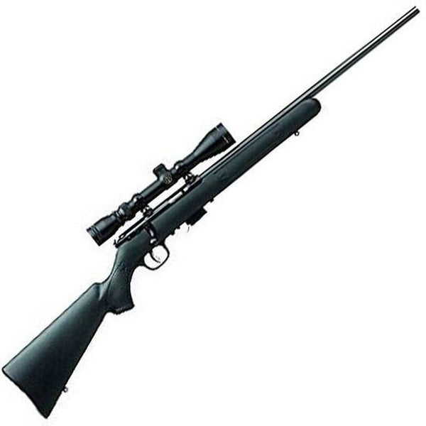 Savage 93R17 FNSXP Bolt Action Rimfire Rifle Package .17 HMR 21" Barrel 5 Rounds 3-9x40mm Scope Black Synthetic Stock