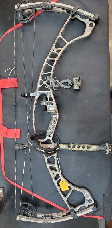 USED BOWS - HOYT SPYDER TURBO COMPOUND BOW PKG