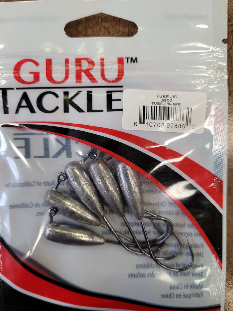 GURU TACKLE TUBE JIG HEAD