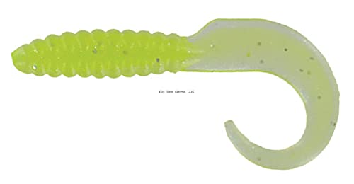 Big Bite Baits Curl Tail Grub Chart 10 per pack