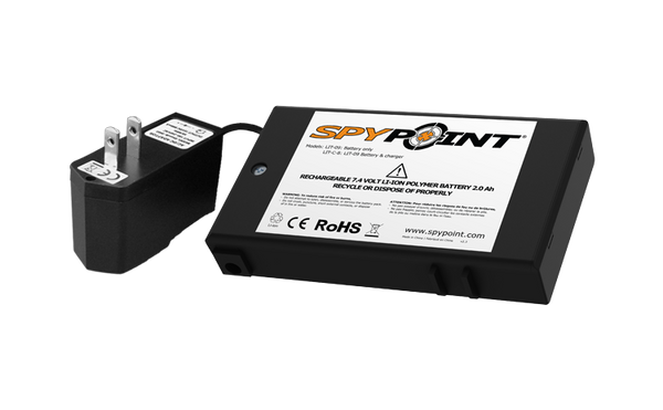 SPYPOINT- LITHIUM BATTERY PACK & CHARGER