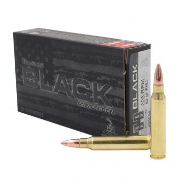 223 Remington 62 gr FMJ Hornady BLACK