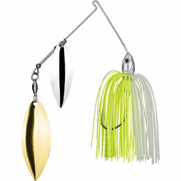 Strike King Tour Grade 1st Gen 3/8 Oz Spinnerbait Bait White - Frsh Water Wire Baits