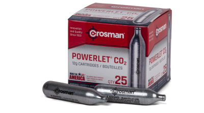 CROSSMAN POWERLET C02 25 COUNT