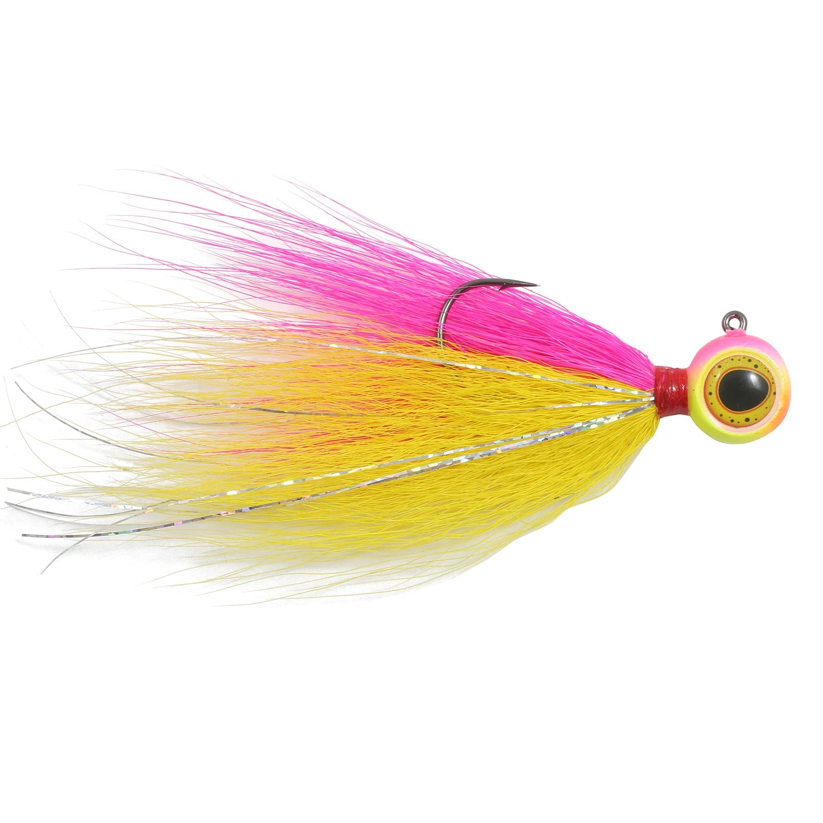 Northland DVBJ5-1 DEEP-VEE Bucktail Jig - 3/8oz - #3/0 Hook - 3 1/4 - 1/Card - White