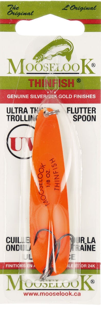 Mooselook 18001-GOLD Thinfish Spoon 3- 1-6oz Gold