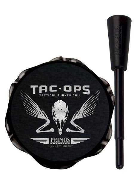 PRIMOS " TAC OPS "  BLACK ALL WEATHER POT CALL