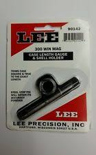 LEE CASE LENGTH GAUGE AND SHELL HOLDER   .300 WIN MAG