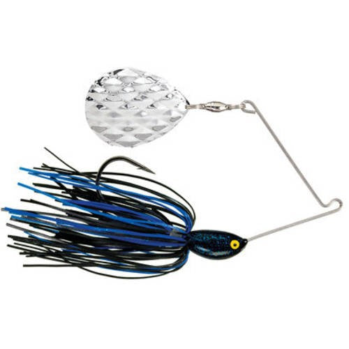 Strike King Midnight Special Rattlin 7/16 Oz Spinnerbait Black - Frsh Water Wire Baits