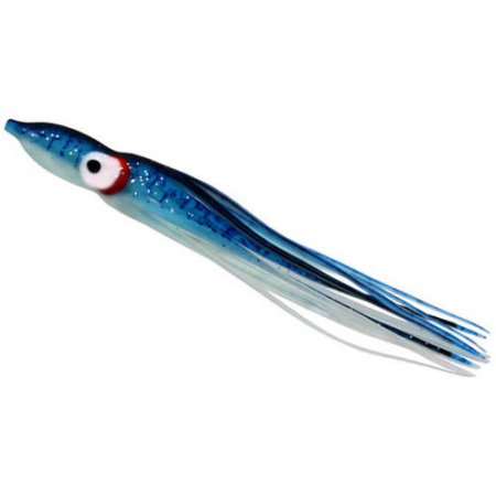 Delta Tackle  Rigged Squid Hoochy- 4 1-2-- Nuclear Reaction