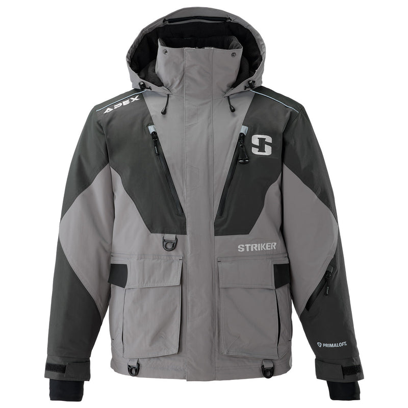 Striker ICE Sureflote Waterproof Apex Fishing Jacket Smoke XL