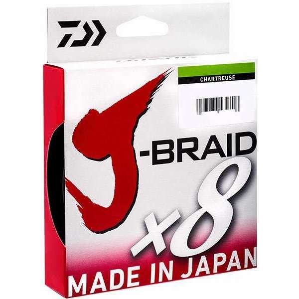 Daiwa J-Braid x8 Chartreuse Fishing line