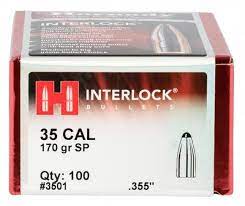 35 Cal .355 170 gr InterLock