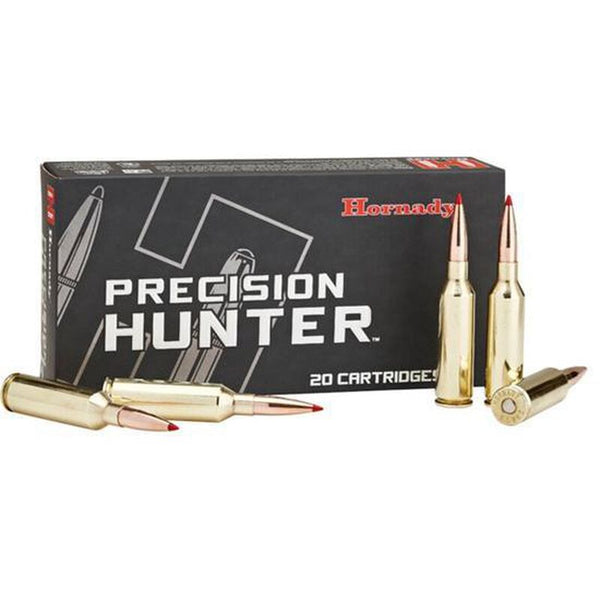 Hornady Precision Hunter 6.5 PRC Ammunition 20 Rounds 143 Grain ELD-X Precision Hunter Bullet Polymer Boat Tail 2960fps