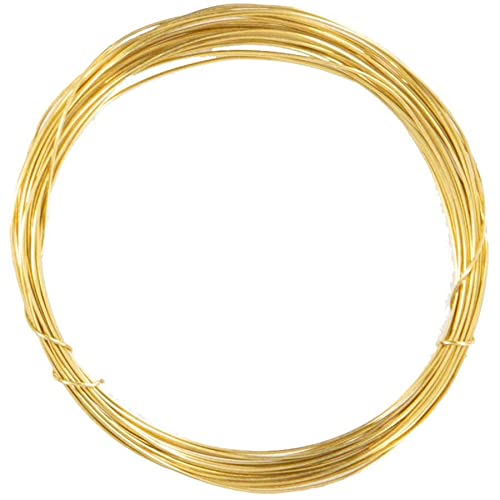 Allen 9513 Brass Snare Wire, 20 feet, 20 Gauge