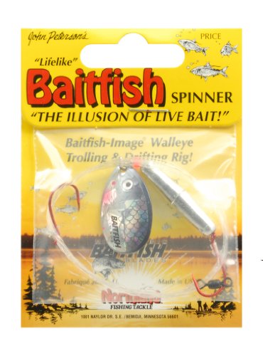 Northland  Baitfish Float-N Spin -4 1-Cd Gold Perch